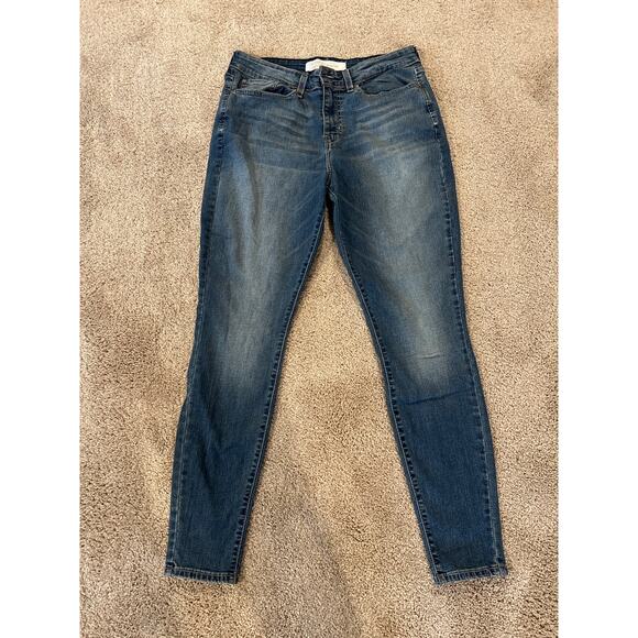 Levis Signature Mid Rise Skinny Sz 10 M 30/30 - Picture 1 of 9